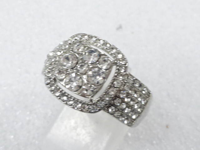 CRYSTAL FASHION RING / JP SIZE 19